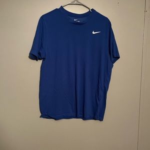 All Blue Nike Tee